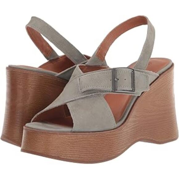 Lucky Brand Delaynee Platform Sandal size 9.5 - Picture 1 of 6